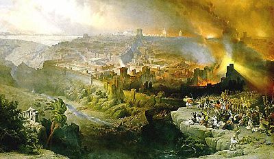 The Siege and Destruction of Jerusalem, by David Roberts (1850).